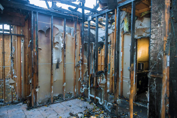 Professional Emergency Fire Cleanup technician working in Cleveland, WI